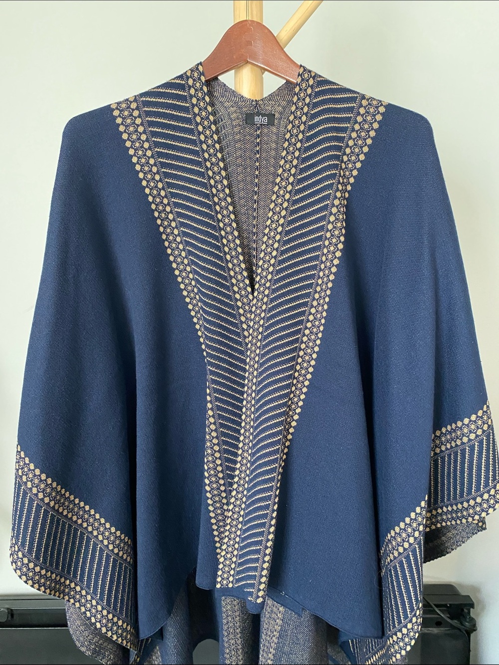 Indya Open Front Poncho Sweater
